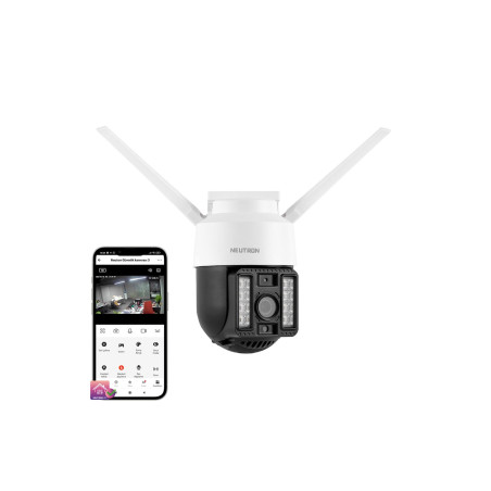 Gece Görüşlü Led Işıklı 360° Dönebilen Alarmlı Ip Wifi Dış Ortam Güvenlik Kamerası