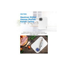 Dijital Hassas Mutfak Kalori Tartısı 5kg Bluetooth Destekli