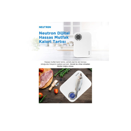 Dijital Hassas Mutfak Kalori Tartısı 5kg Bluetooth Destekli