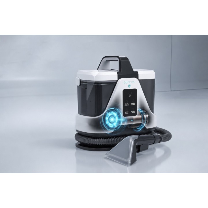 Pure Es DeepCleaner 13.000 Pa Sıcak Soğuk Buharlı Halı | Depodan