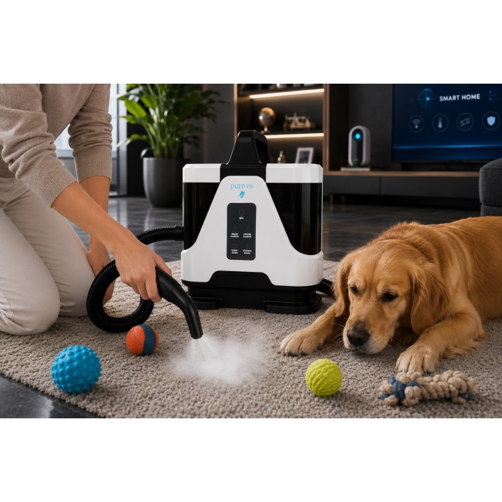 Pure Es DeepCleaner 13.000 Pa Sıcak Soğuk Buharlı Halı | Depodan
