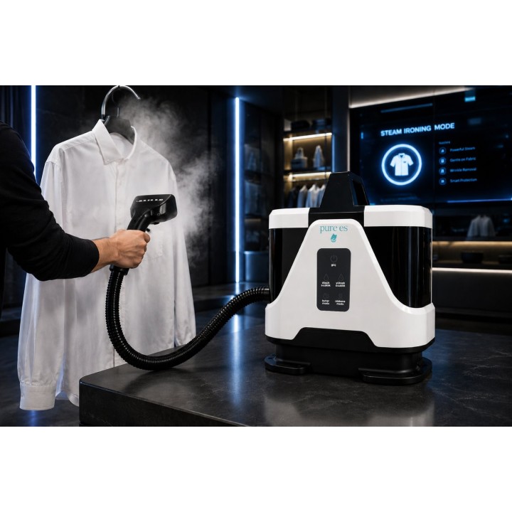 Pure Es DeepCleaner 13.000 Pa Sıcak Soğuk Buharlı Halı | Depodan