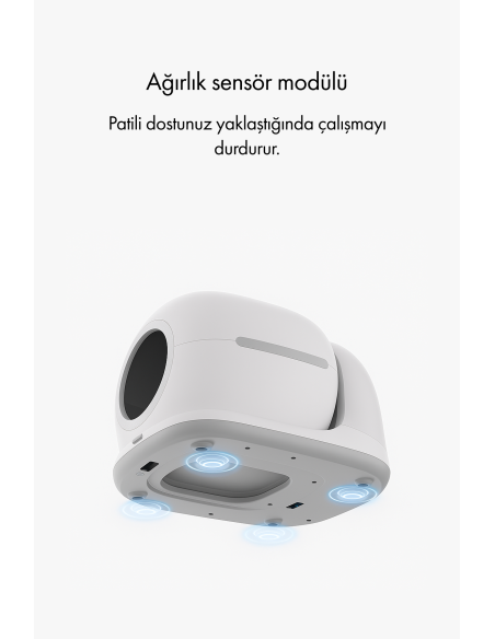 Whirtz | Kedinizin Konforu İçin Sessiz, Hijyenik, Akıllı Tuvalet Çözümü