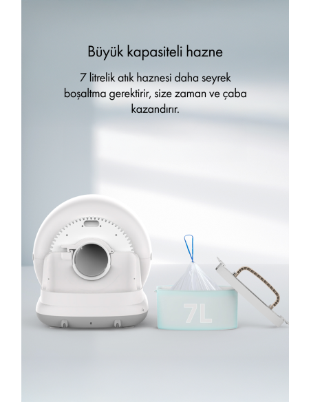 Whirtz | Kedinizin Konforu İçin Sessiz, Hijyenik, Akıllı Tuvalet Çözümü