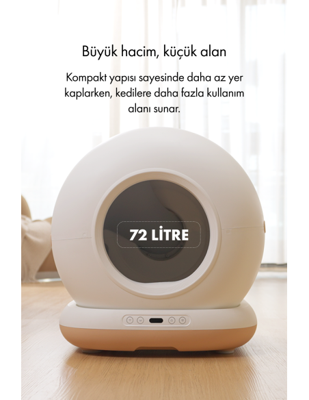 Whirtz | Kedinizin Konforu İçin Sessiz, Hijyenik, Akıllı Tuvalet Çözümü
