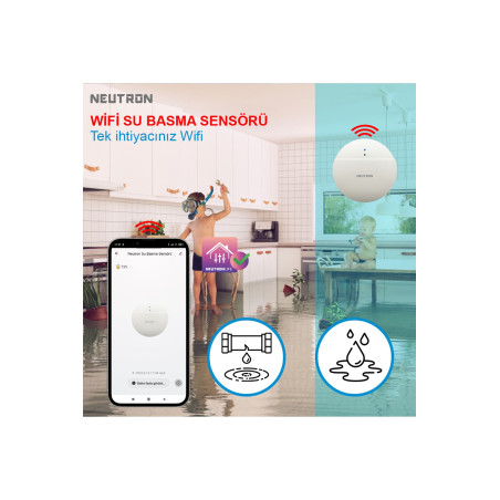 Wifi Su Basma Sensörü