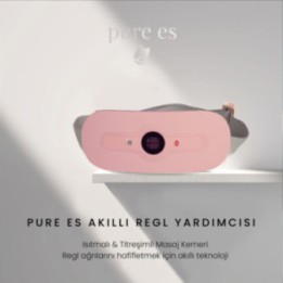 Akıllı Isıtıcılı Masaj Kemeri Pembe