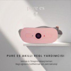 Akıllı Isıtıcılı Masaj Kemeri Pembe